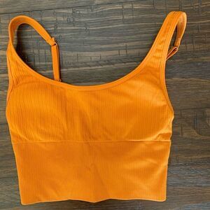 Victoria’s Secret Pink active orange sports bra size XS